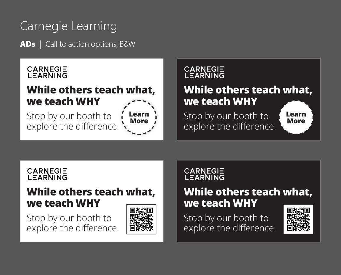 Carnegie Learning BW ads